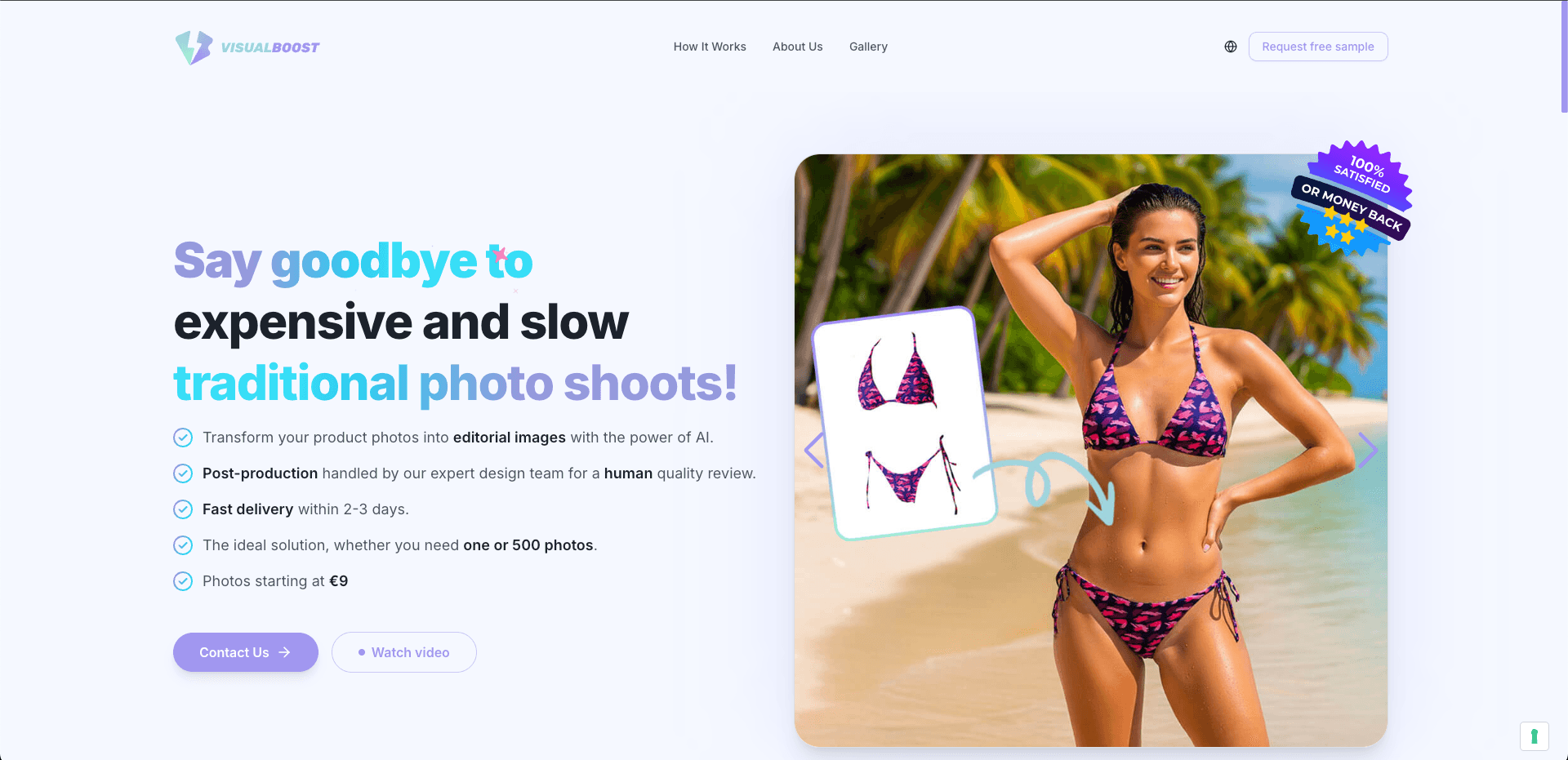 Screenshot of the project VisualBoost